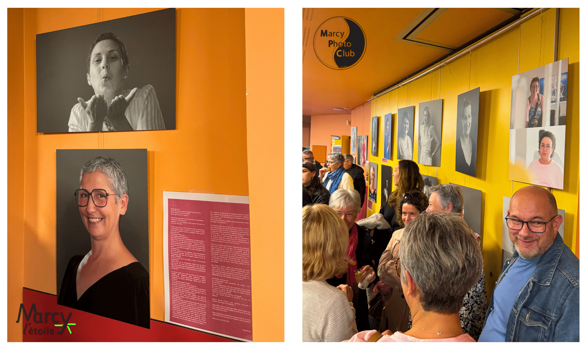 Exposition photo défilé de Marcy l'étoile et Modart