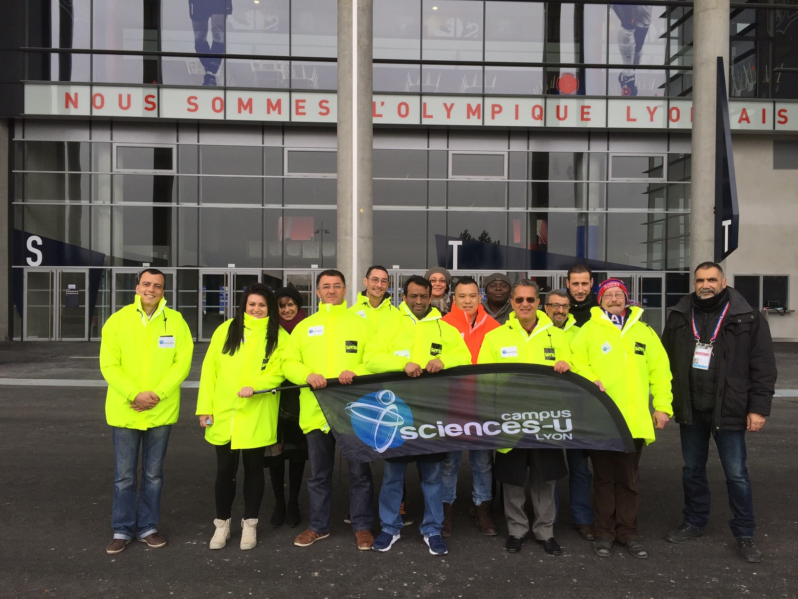 Sciences-U Lyon et l'OL : formation des agents de prévention sécurité