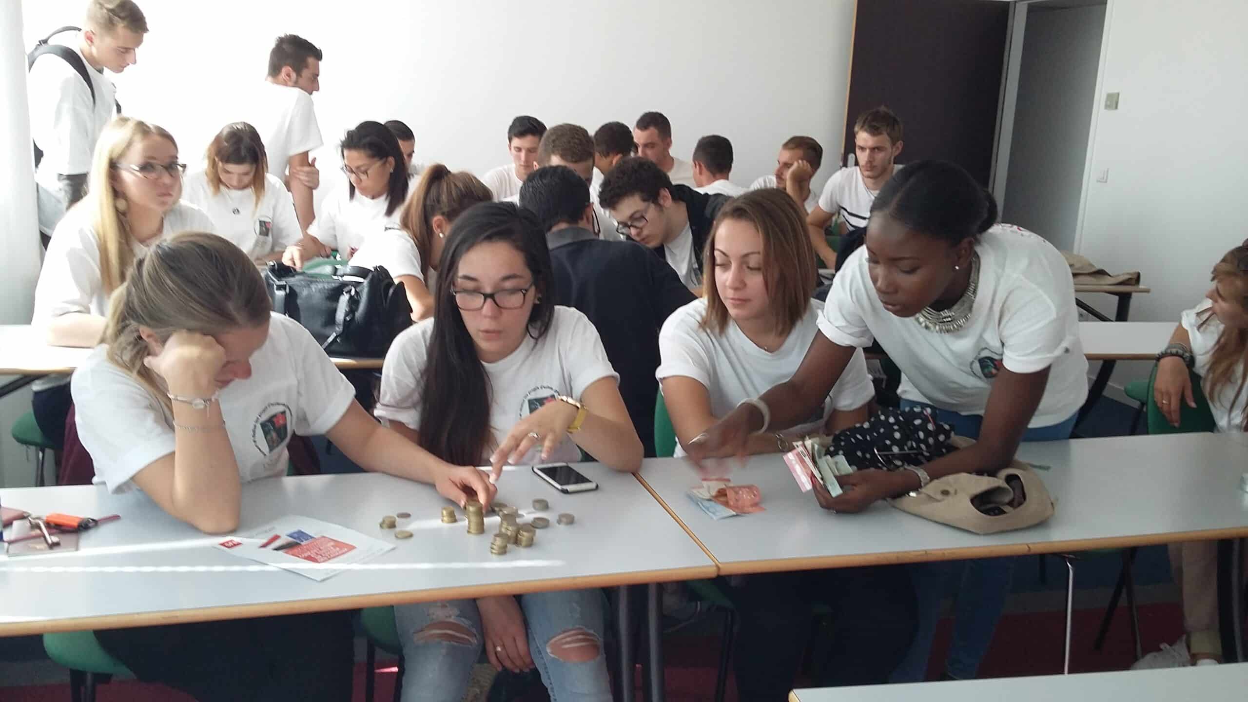Les étudiants du BTS NRC de Sciences-U Lyon