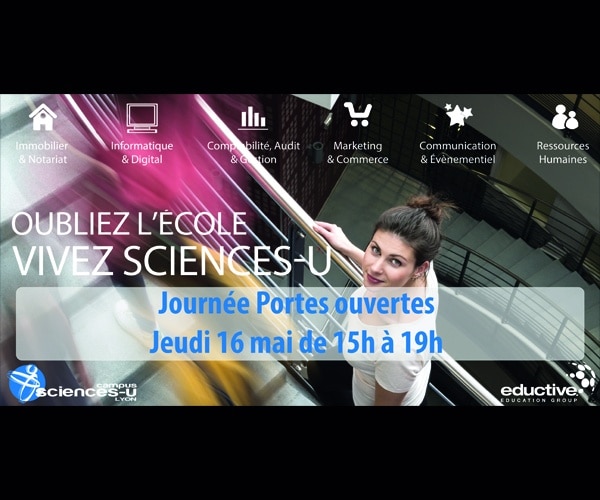 Journée Portes Ouvertes - Jeudi 16 mai 2019 de 15h à 19h