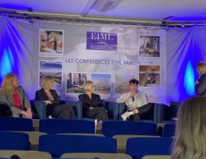 Pascal Toth et Sandrine Poupon présentaient la table ronde EIML