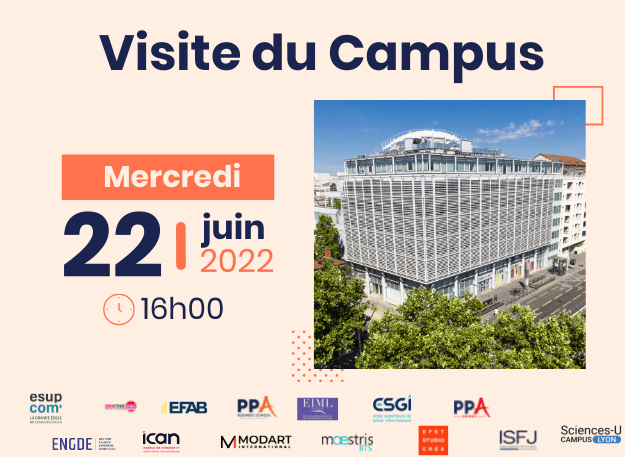 Visite du Campus - Mercredi 22 juin 2022