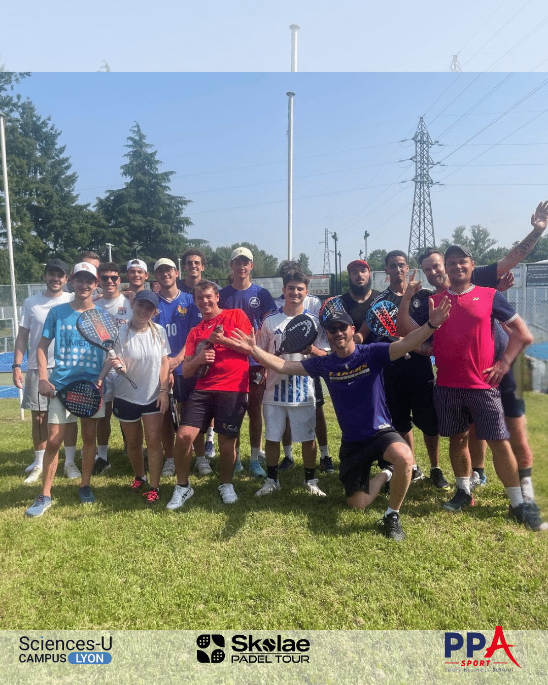 Tournoi de padel : une journée sportive pour nos étudiants