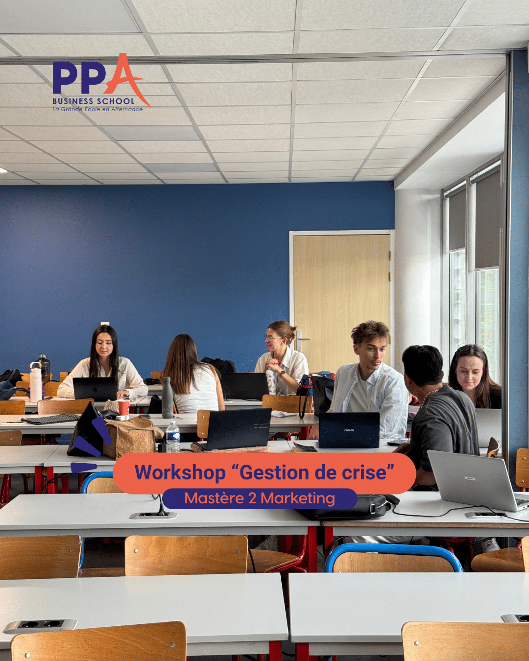 Gestion de crise pour les étudiants en mastère marketing